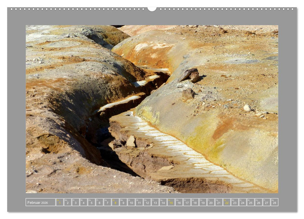 Island – Künstlerin Natur (CALVENDO Premium Wandkalender 2026)