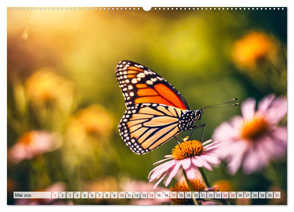 Filigrane Insekten (CALVENDO Premium Wandkalender 2026)