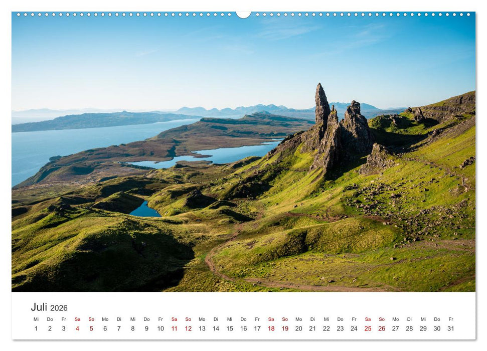 Schottland - Die wilde Schönheit der Highlands (CALVENDO Premium Wandkalender 2026)