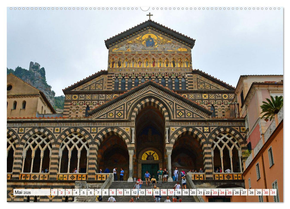 Traumhaftes KAMPANIEN, eine Reise vom Vesuv bis Sorrent (CALVENDO Premium Wandkalender 2026)