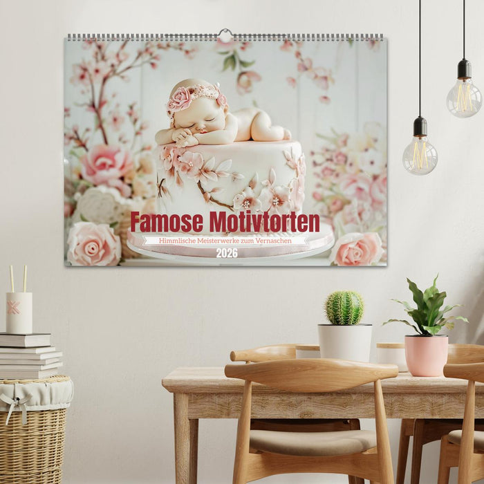 Famose Motivtorten (CALVENDO Wandkalender 2026)