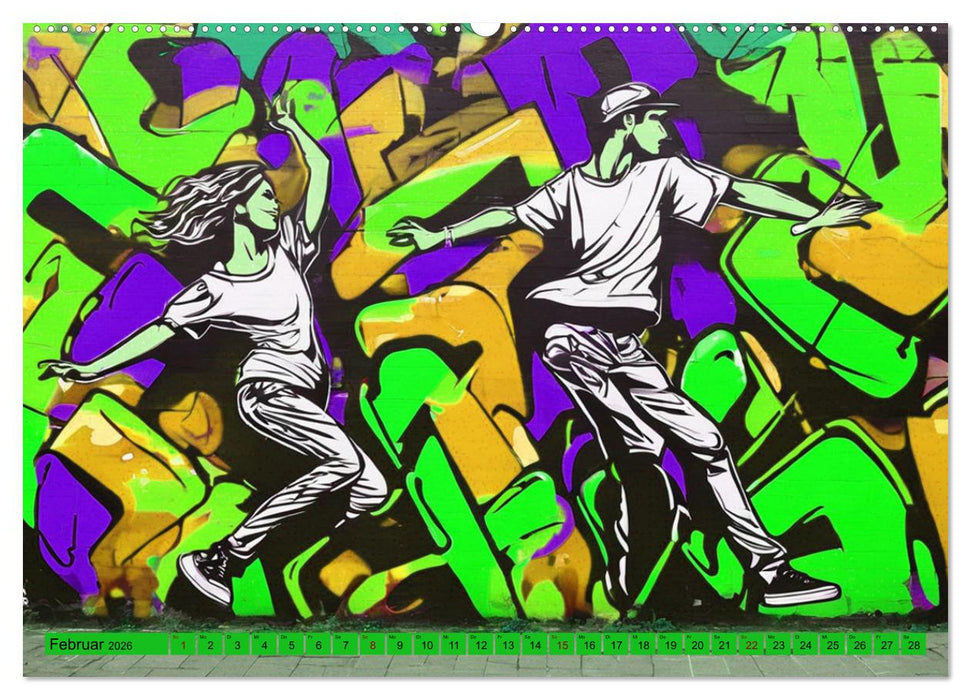 Lebensart Hip Hop (CALVENDO Premium Wandkalender 2026)