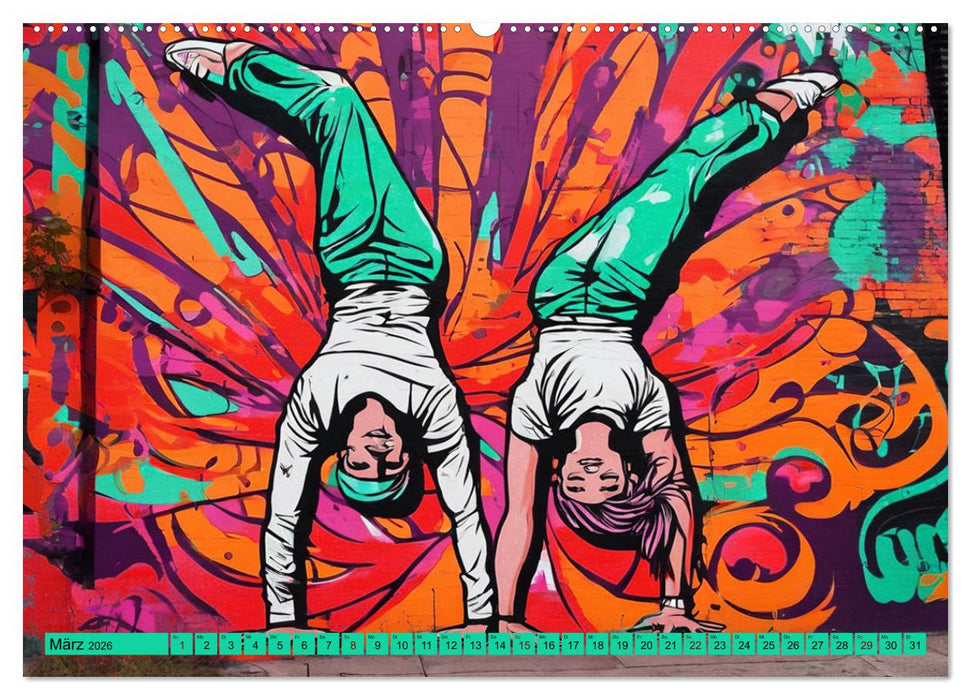 Lebensart Hip Hop (CALVENDO Premium Wandkalender 2026)