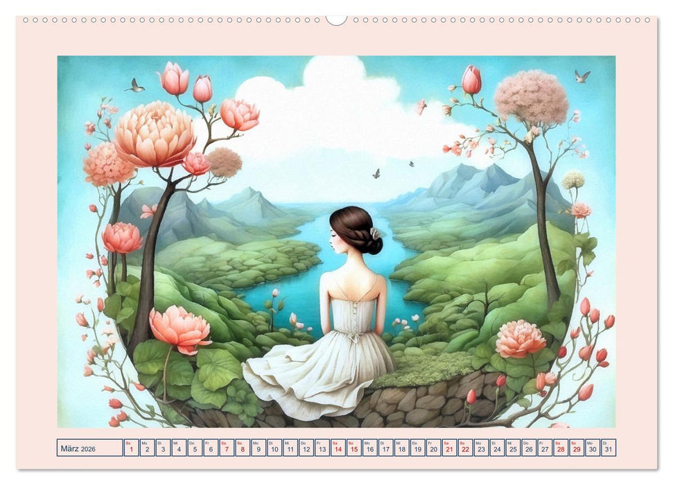 Märchenhafter Jahresreigen (CALVENDO Premium Wandkalender 2026)