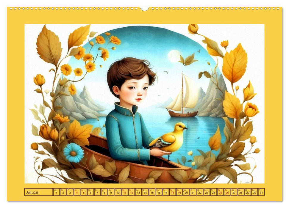 Märchenhafter Jahresreigen (CALVENDO Premium Wandkalender 2026)