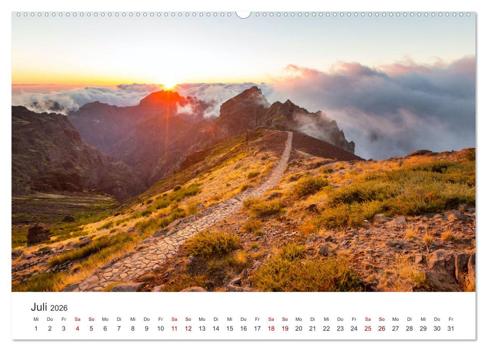 Madeira - Die atemberaubende Insel. (CALVENDO Premium Wandkalender 2026)