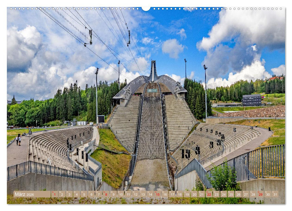 Vom Südkap zum Nordkap (CALVENDO Premium Wandkalender 2026)