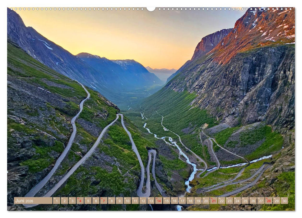 Vom Südkap zum Nordkap (CALVENDO Premium Wandkalender 2026)