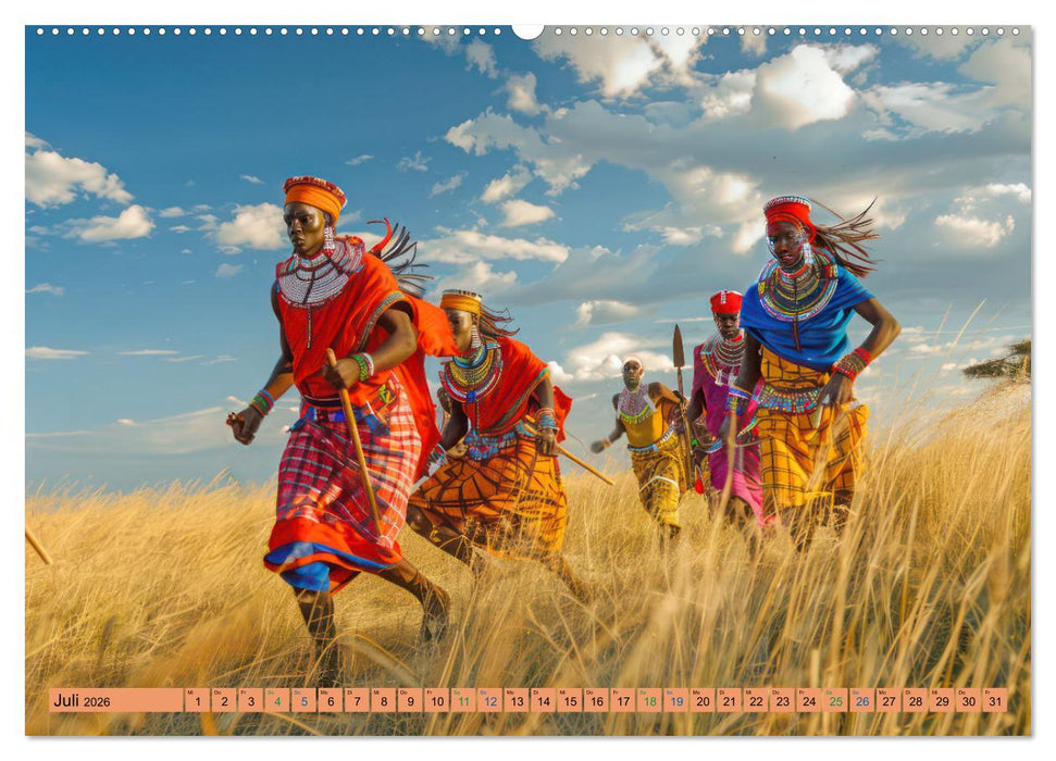 Afrikas urtümliche Schönheit (CALVENDO Premium Wandkalender 2026)