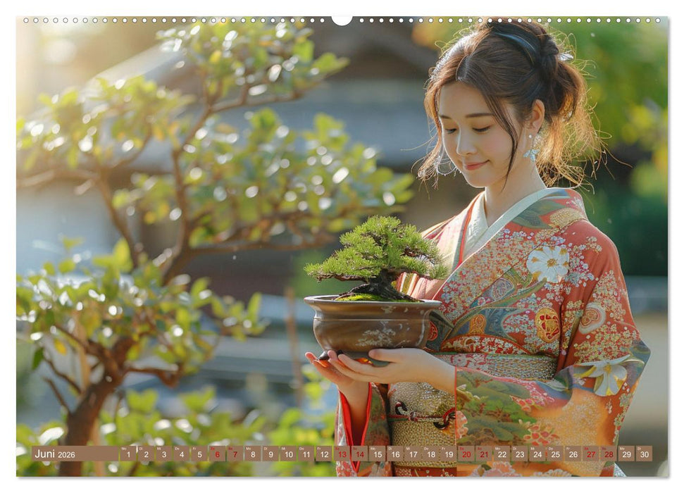 Bonsai meditativ (CALVENDO Wandkalender 2026)