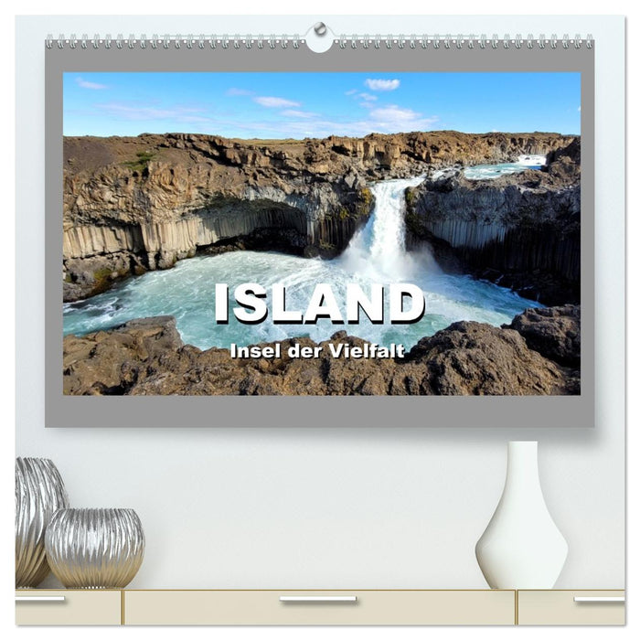 Island Insel der Vielfalt (CALVENDO Premium Wandkalender 2026)