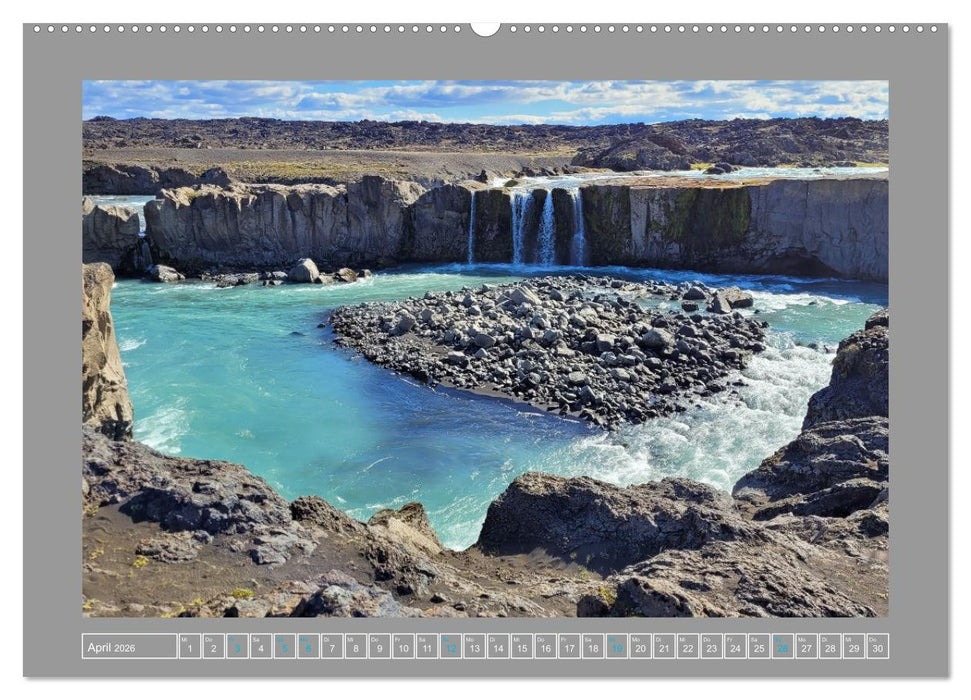 Island Insel der Vielfalt (CALVENDO Premium Wandkalender 2026)