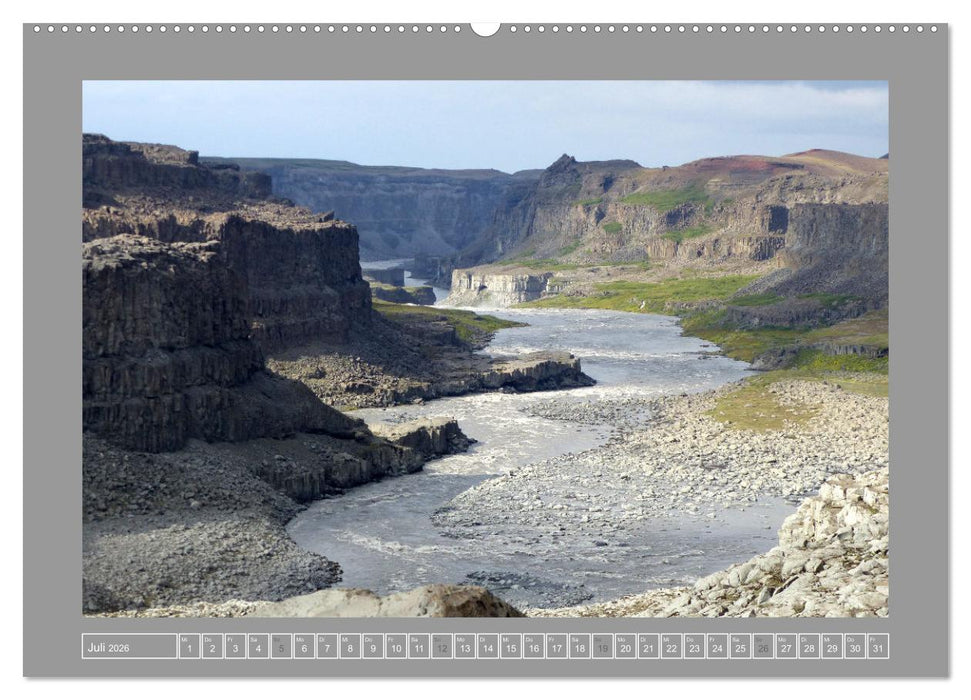 Island Insel der Vielfalt (CALVENDO Premium Wandkalender 2026)