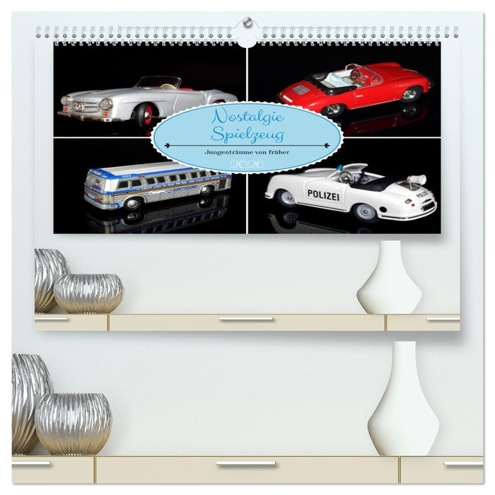 Nostalgie Spielzeug (CALVENDO Premium Wandkalender 2026)