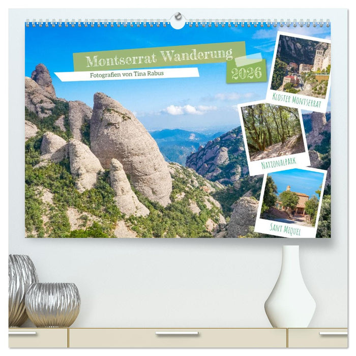 Montserrat Wanderung (CALVENDO Premium Wandkalender 2026)