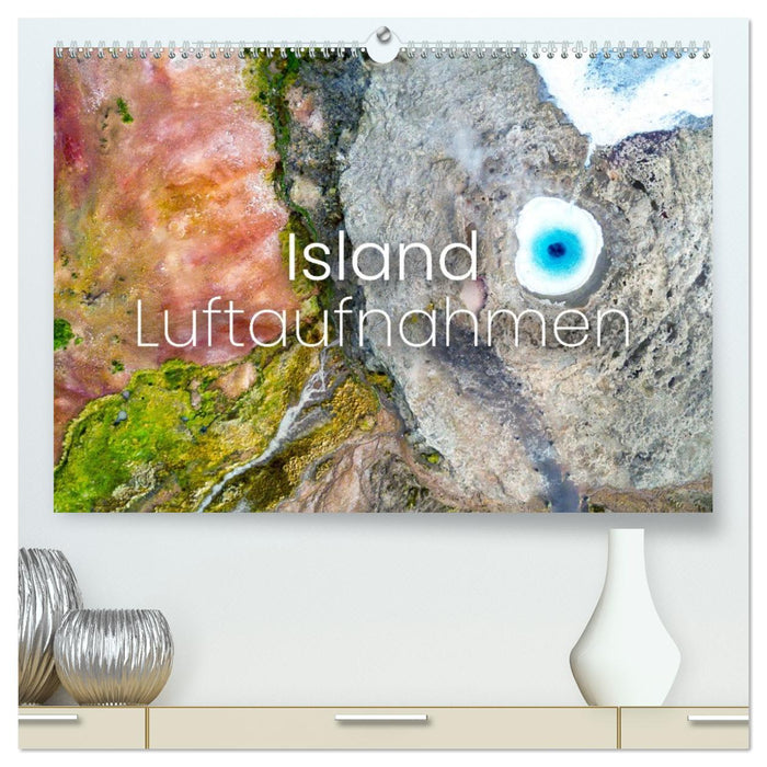 Island Luftaufnahmen (CALVENDO Premium Wandkalender 2026)