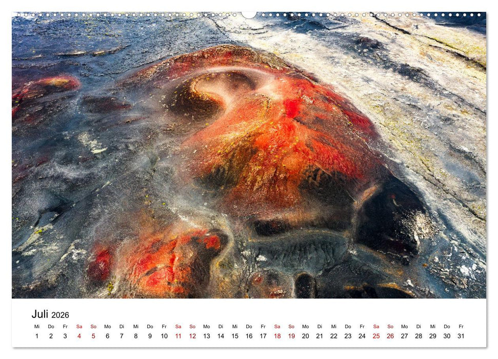 Island Luftaufnahmen (CALVENDO Premium Wandkalender 2026)