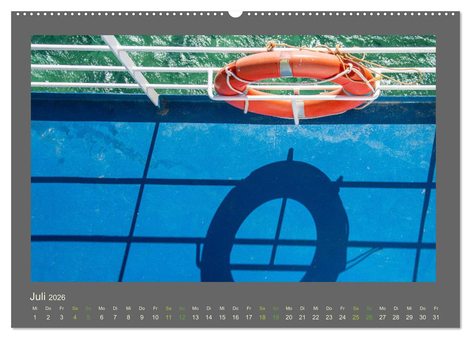 Das Jahr ist bunt. Farbe, Freude und Glück für das ganze Jahr. (CALVENDO Premium Wandkalender 2026)