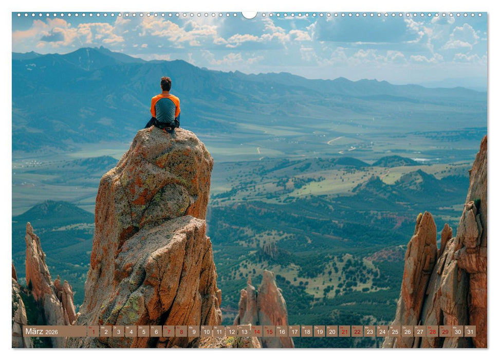 Vertikale Freiheit (CALVENDO Wandkalender 2026)