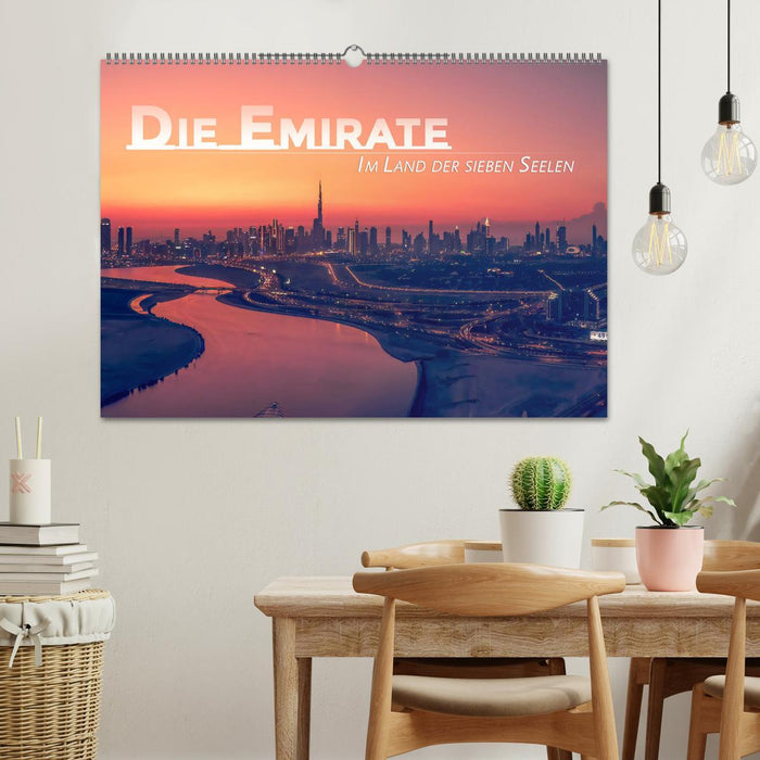 Die Emirate - Im Land der sieben Seelen (CALVENDO Wandkalender 2026)