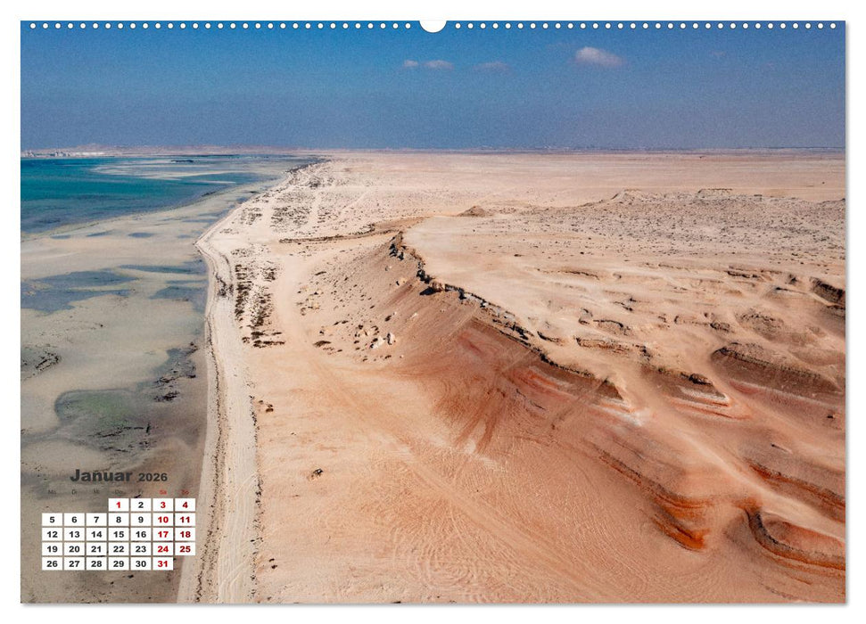 Die Emirate - Im Land der sieben Seelen (CALVENDO Wandkalender 2026)