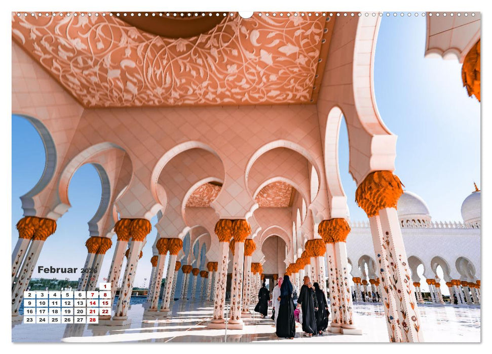 Die Emirate - Im Land der sieben Seelen (CALVENDO Wandkalender 2026)