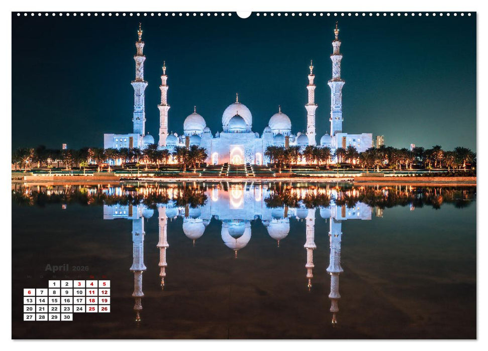 Die Emirate - Im Land der sieben Seelen (CALVENDO Wandkalender 2026)
