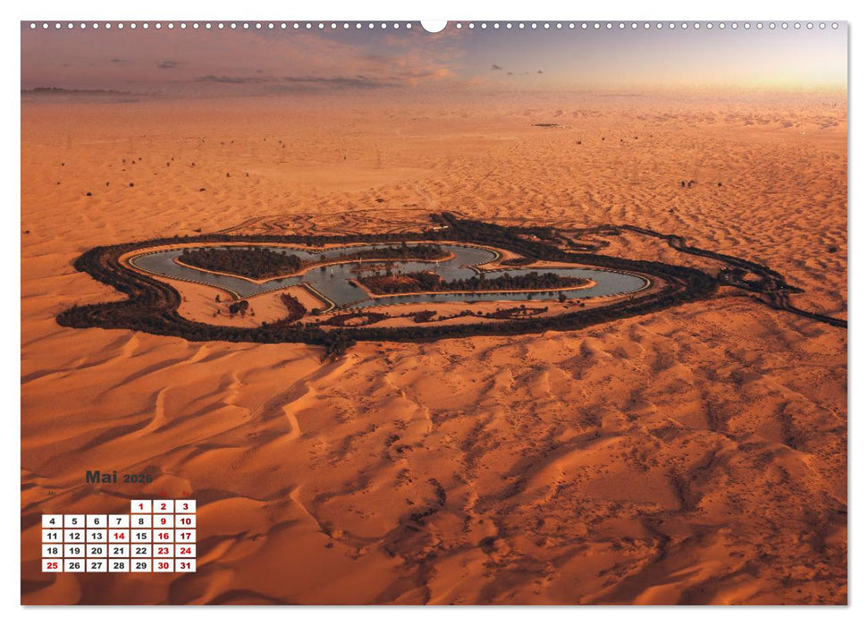 Die Emirate - Im Land der sieben Seelen (CALVENDO Wandkalender 2026)