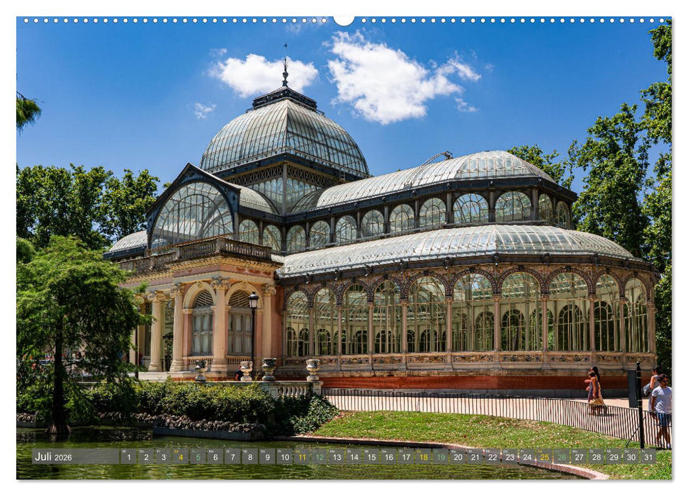 MADRID MONUMENTAL - Atemberaubende Architektur und kunstvolle Fassaden (CALVENDO Premium Wandkalender 2026)