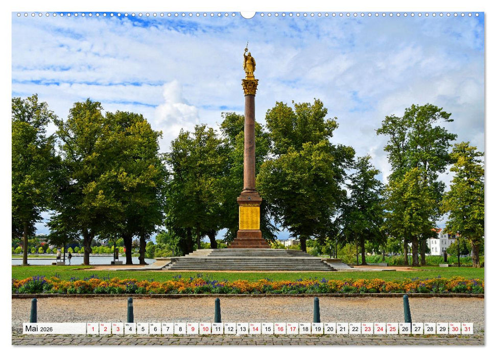 SCHWERIN, die wunderschöne Landeshauptstadt von Mecklenburg-Vorpommern (CALVENDO Premium Wandkalender 2026)