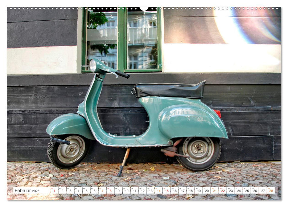 Kult Roller - Vesparade (CALVENDO Premium Wandkalender 2026)
