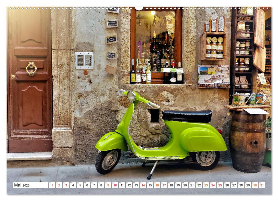 Kult Roller - Vesparade (CALVENDO Premium Wandkalender 2026)