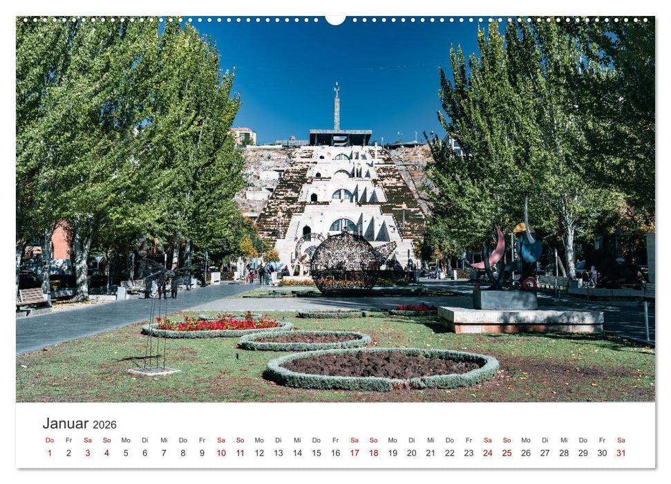 Armenien - Wo die Geschichte ihre Stimme erhebt (CALVENDO Wandkalender 2026)