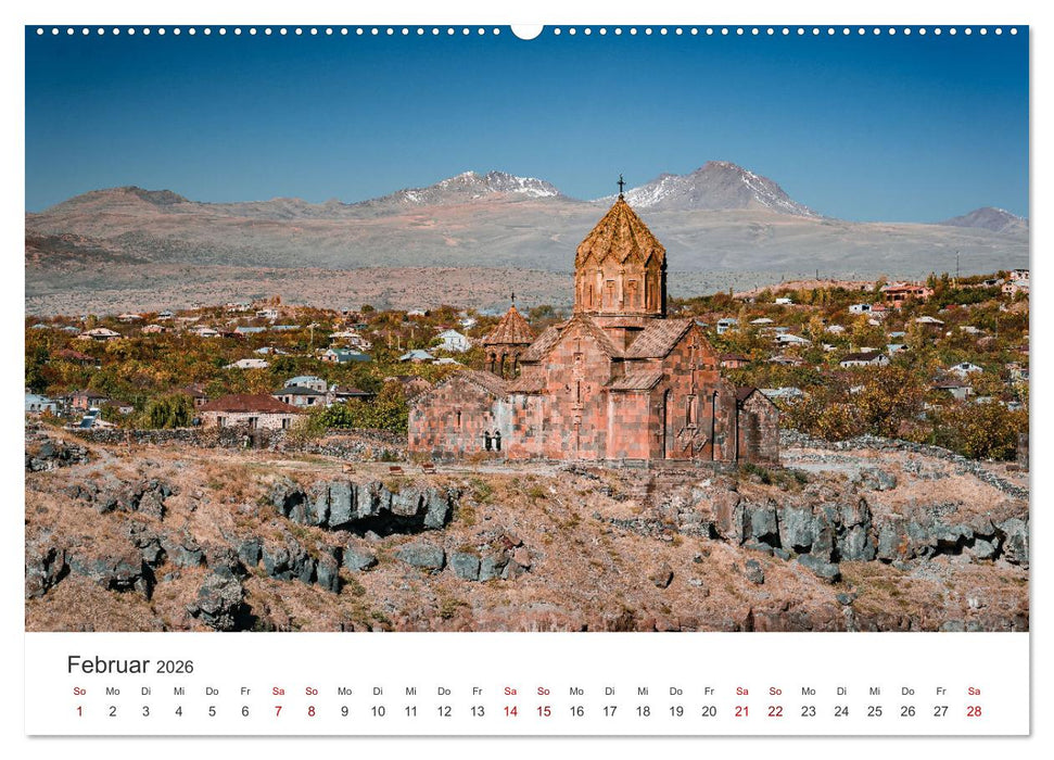 Armenien - Wo die Geschichte ihre Stimme erhebt (CALVENDO Wandkalender 2026)