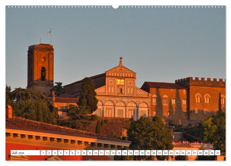 Wundervolles Florenz (CALVENDO Premium Wandkalender 2026)