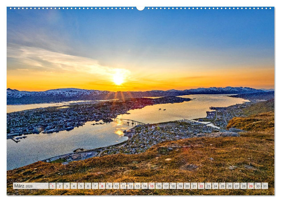 Vom Nordkap zum Südkap (CALVENDO Wandkalender 2026)