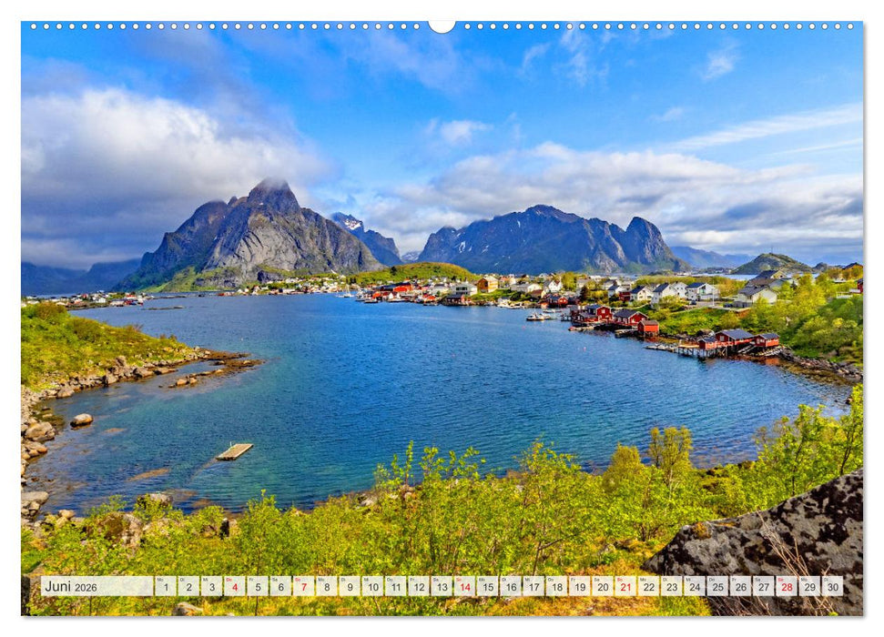 Vom Nordkap zum Südkap (CALVENDO Wandkalender 2026)