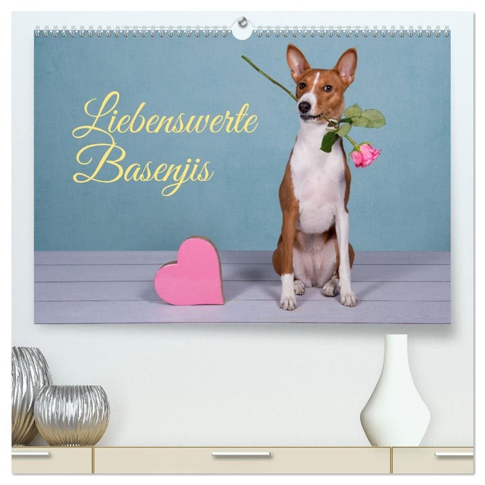 Liebenswerte Basenjis (CALVENDO Premium Wandkalender 2026)