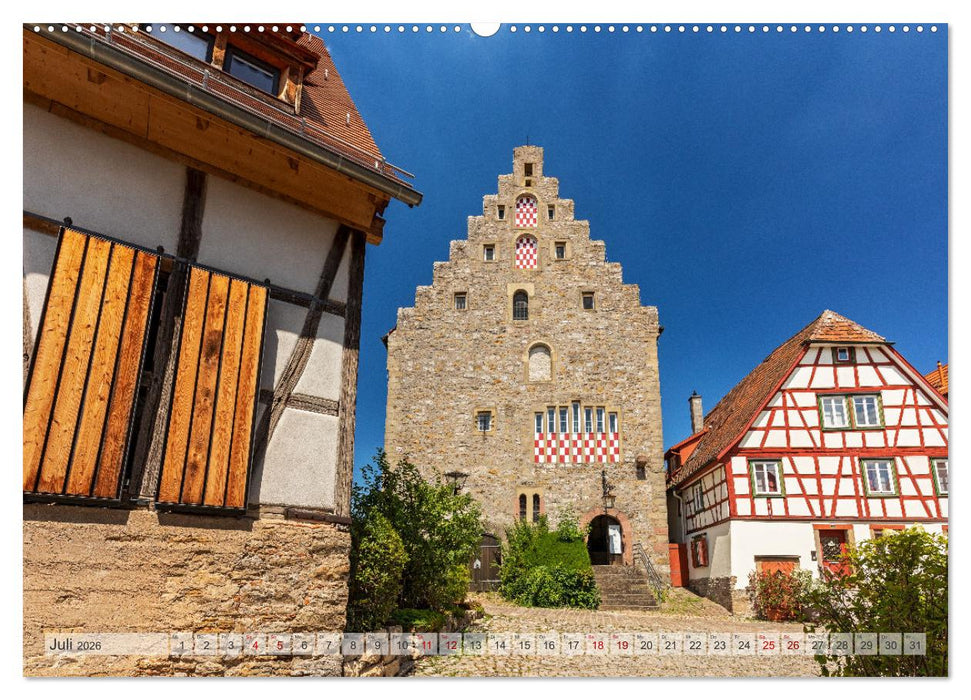 Bad Wimpfen - Historisches Juwel am Neckar (CALVENDO Premium Wandkalender 2026)