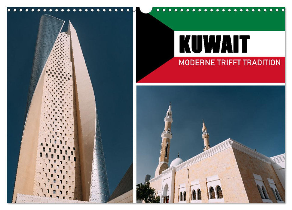 Kuwait - Moderne trifft Tradition (CALVENDO Wandkalender 2026)