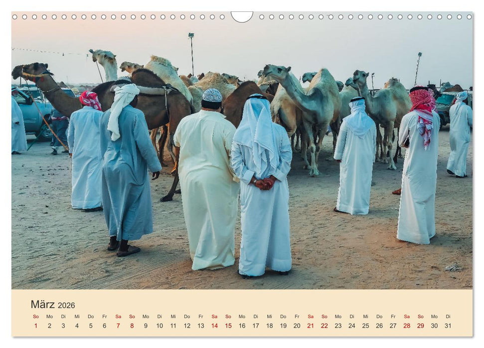 Kuwait - Moderne trifft Tradition (CALVENDO Wandkalender 2026)