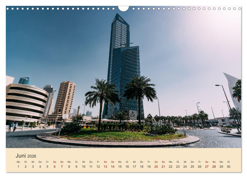 Kuwait - Moderne trifft Tradition (CALVENDO Wandkalender 2026)