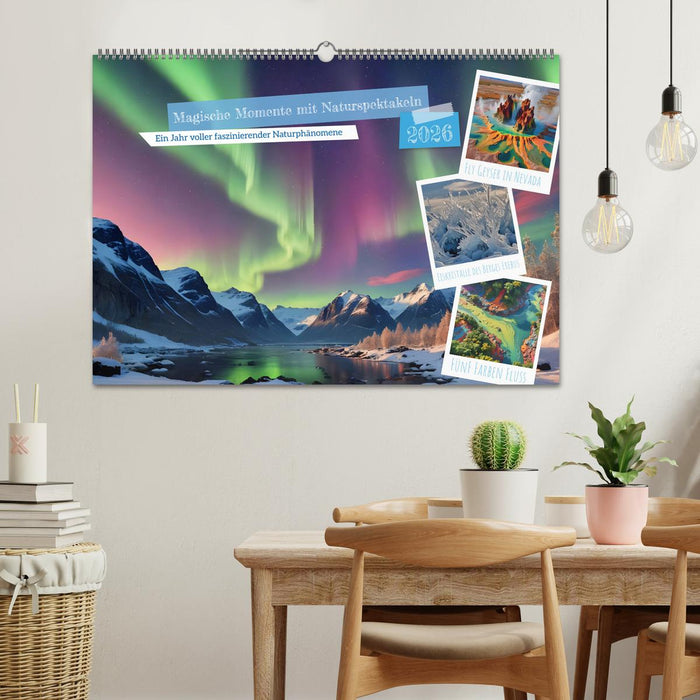 Magische Momente mit Naturspektakeln (CALVENDO Wandkalender 2026)