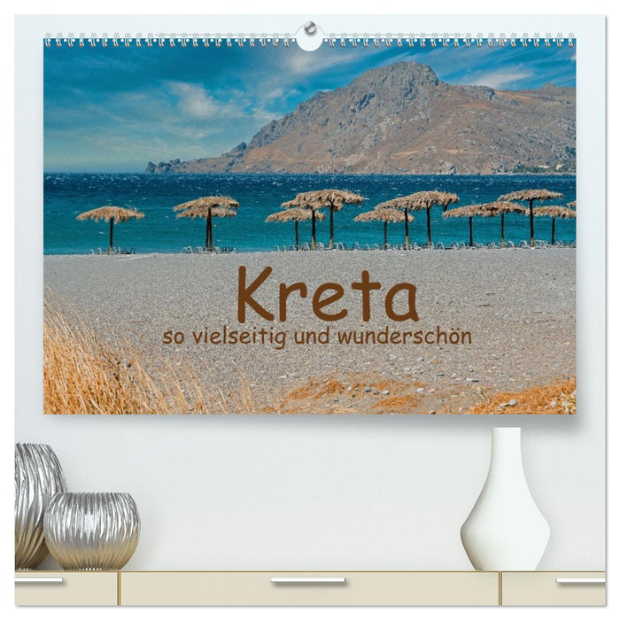 Kreta so vielseitig und wunderschön (CALVENDO Premium Wandkalender 2026)