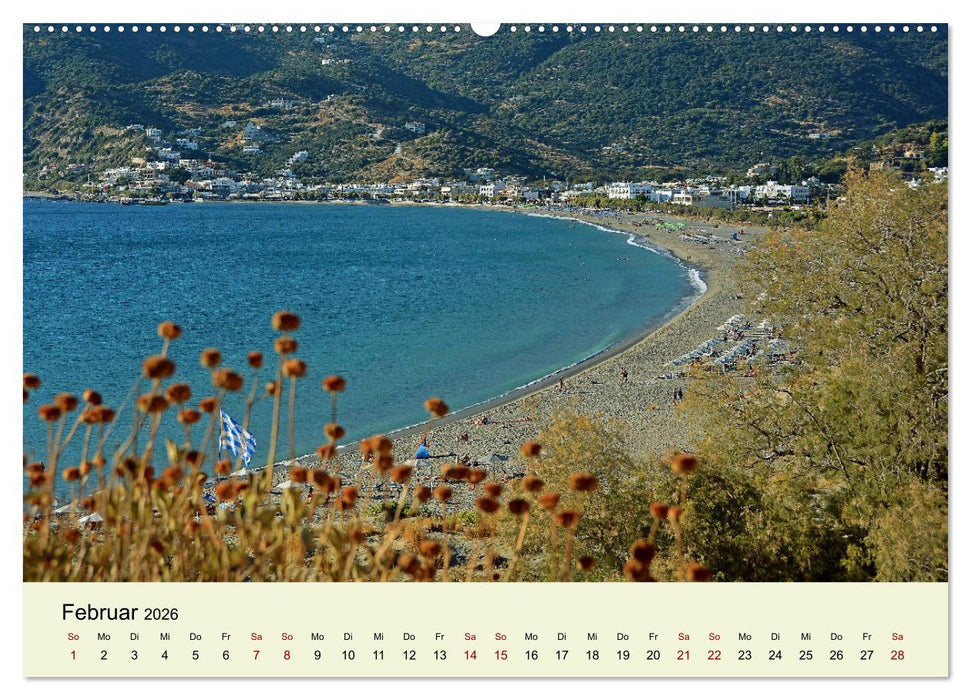 Kreta so vielseitig und wunderschön (CALVENDO Premium Wandkalender 2026)