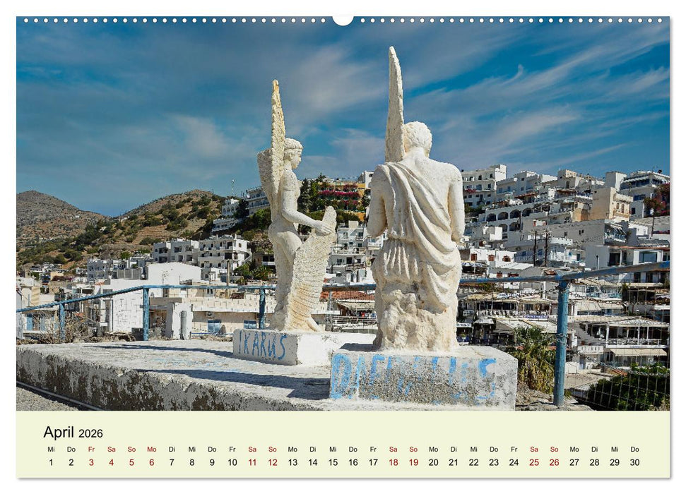 Kreta so vielseitig und wunderschön (CALVENDO Premium Wandkalender 2026)