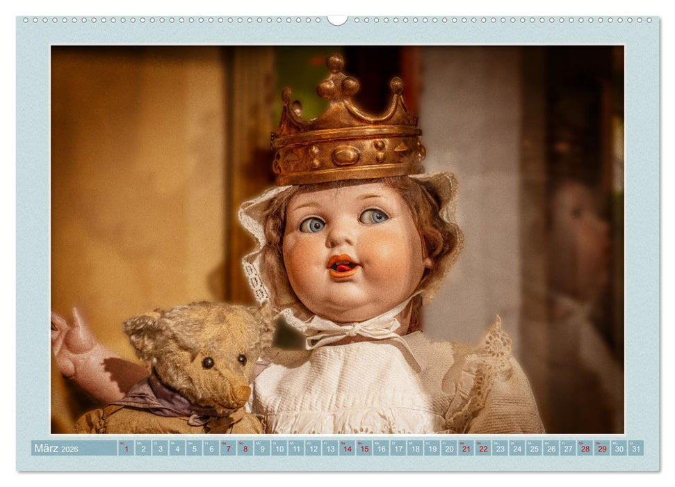 Die Puppengalerie (CALVENDO Premium Wandkalender 2026)