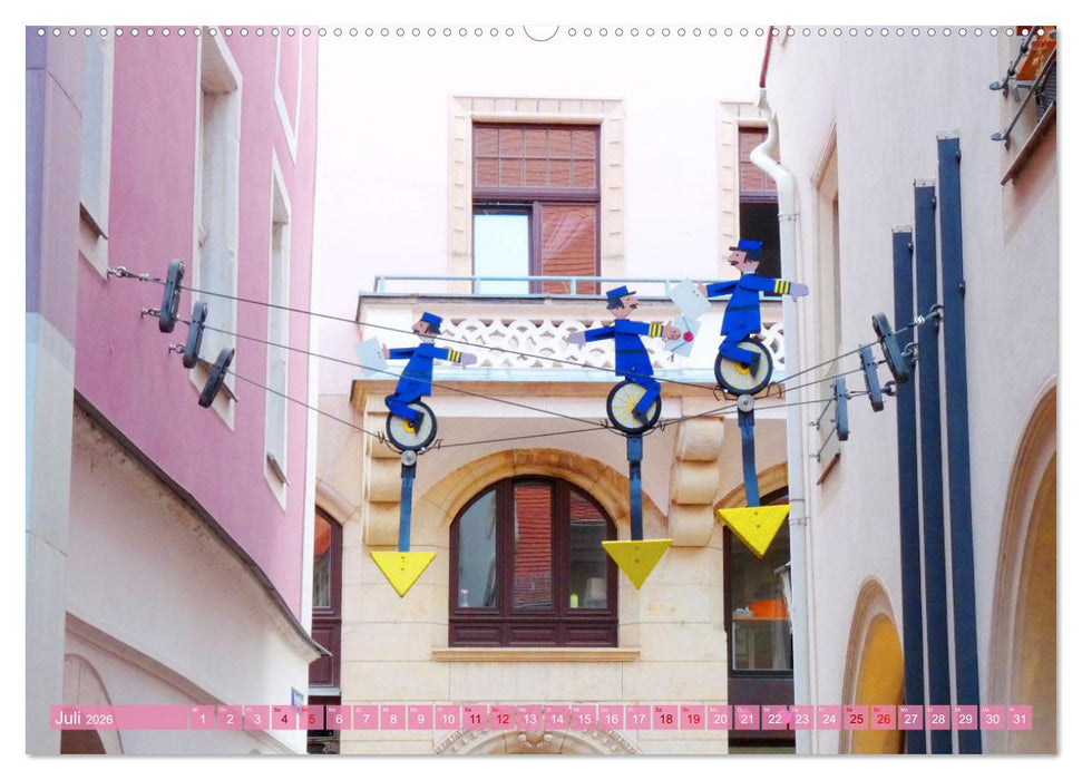 Die schöne Meißner Altstadt (CALVENDO Premium Wandkalender 2026)