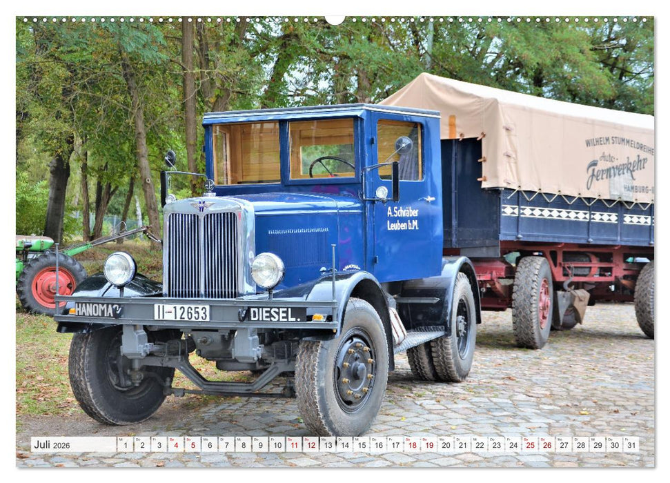 TRUCK - Oldtimer (CALVENDO Premium Wandkalender 2026)
