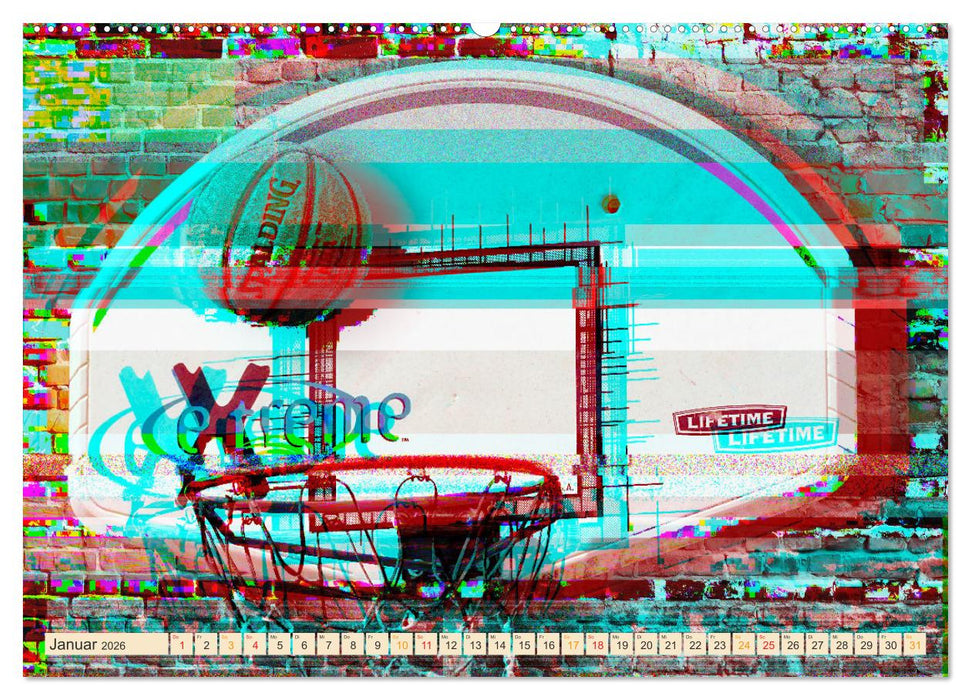 Basketball Liebe (CALVENDO Premium Wandkalender 2026)